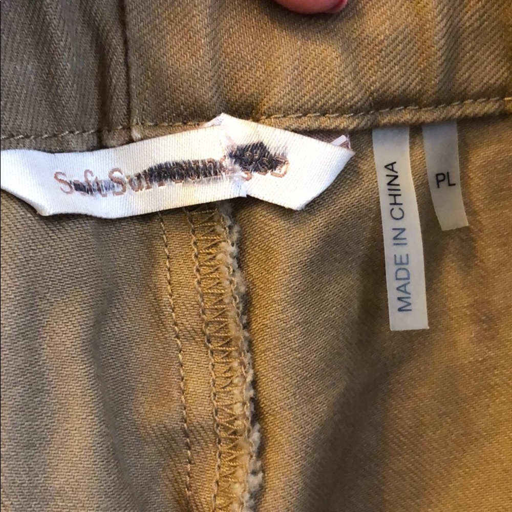 Soft Surroundings || NWOT Brown Stretch Pants - Picture 7 of 7